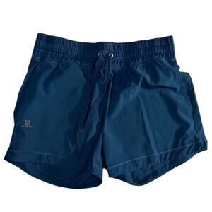 Salomon Blue Athletic Shorts
